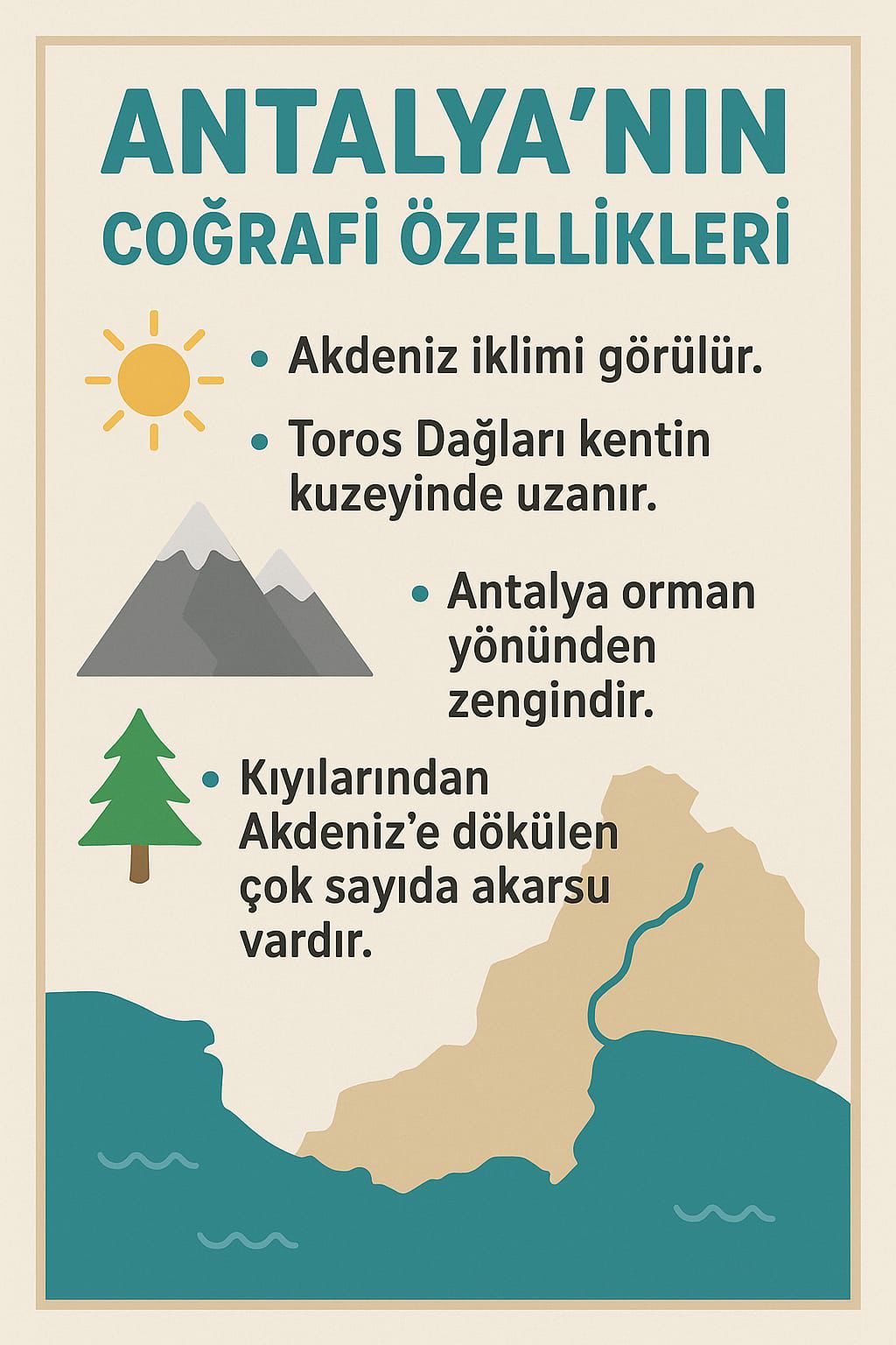 Antalya Coğrafi Özellik 1